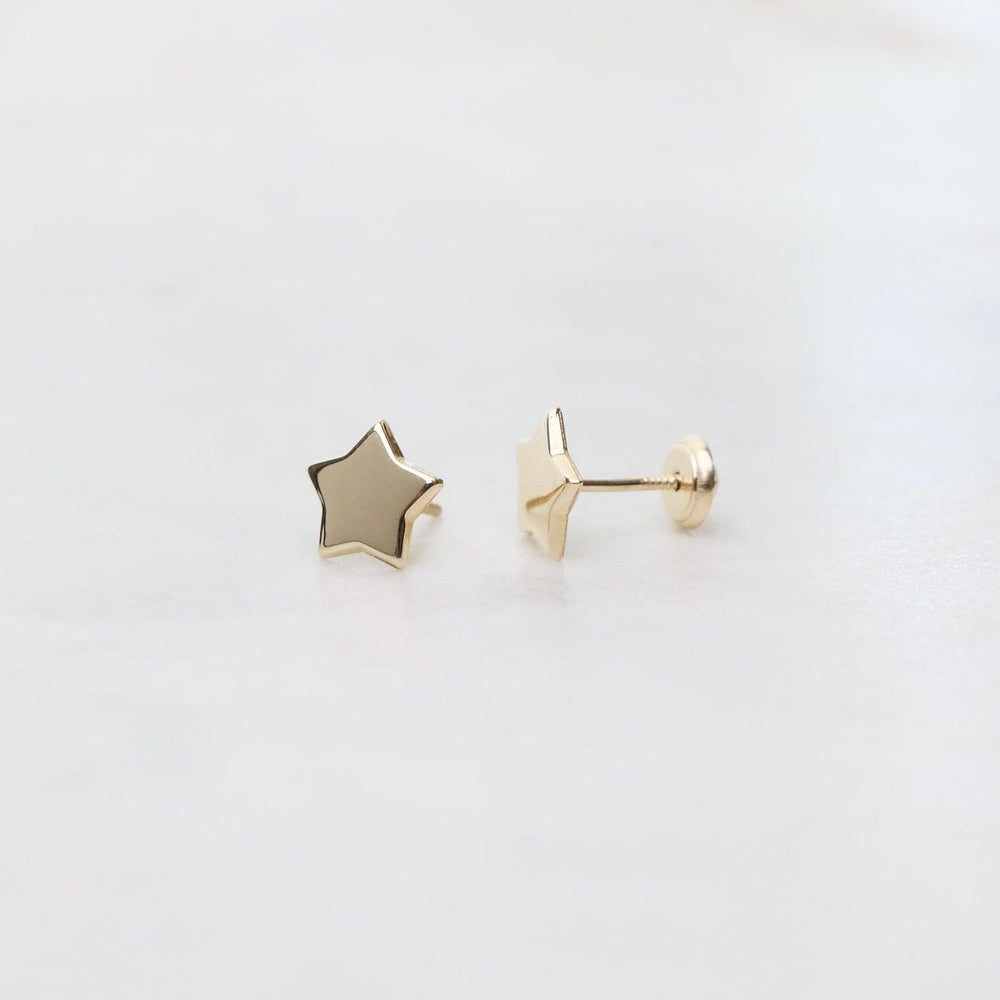 
                      
                        EAR-14K 14k Yellow Gold Star Post Earrings
                      
                    