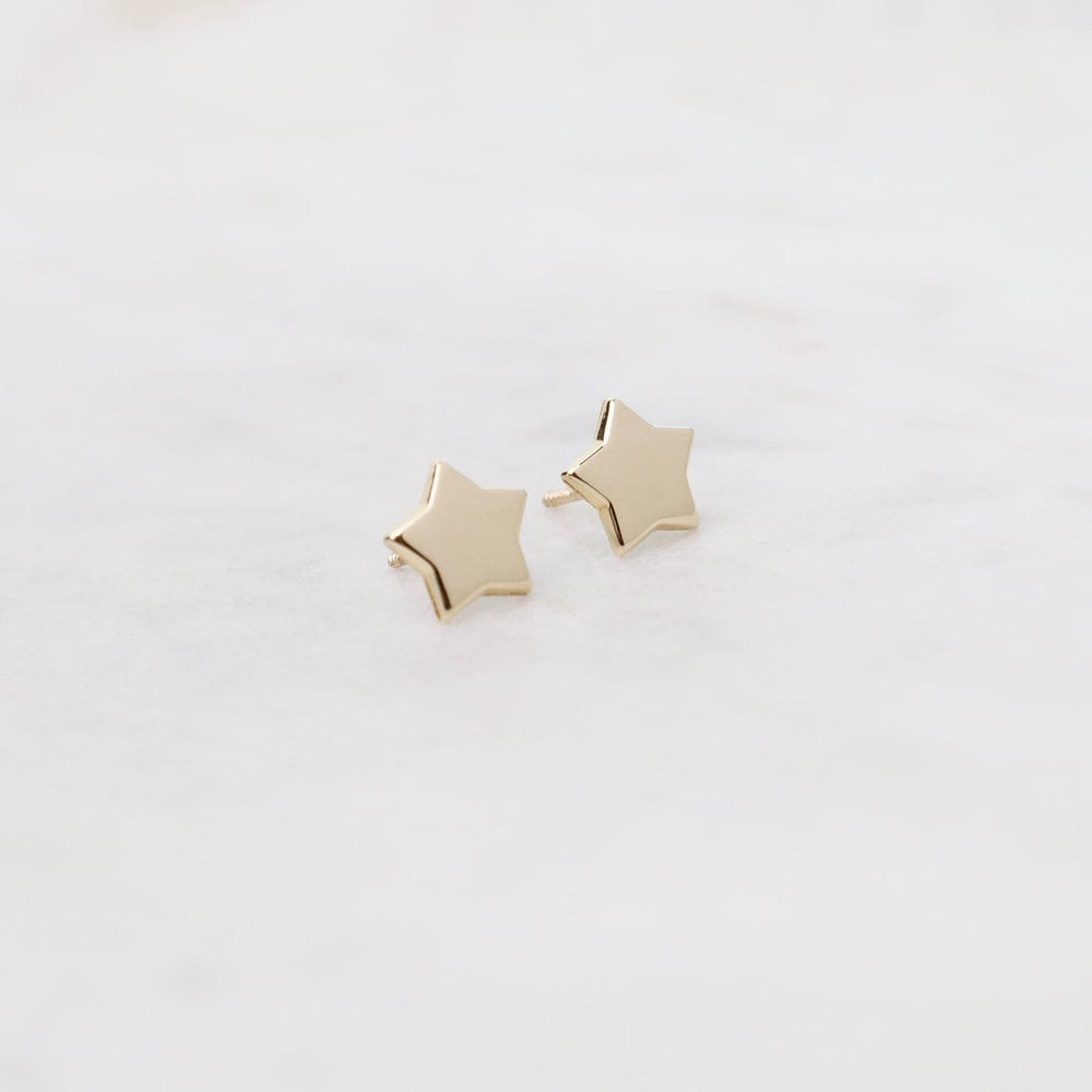 
                      
                        EAR-14K 14k Yellow Gold Star Post Earrings
                      
                    