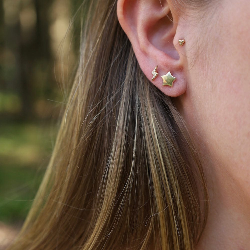 
                      
                        EAR-14K 14k Yellow Gold Star Post Earrings
                      
                    