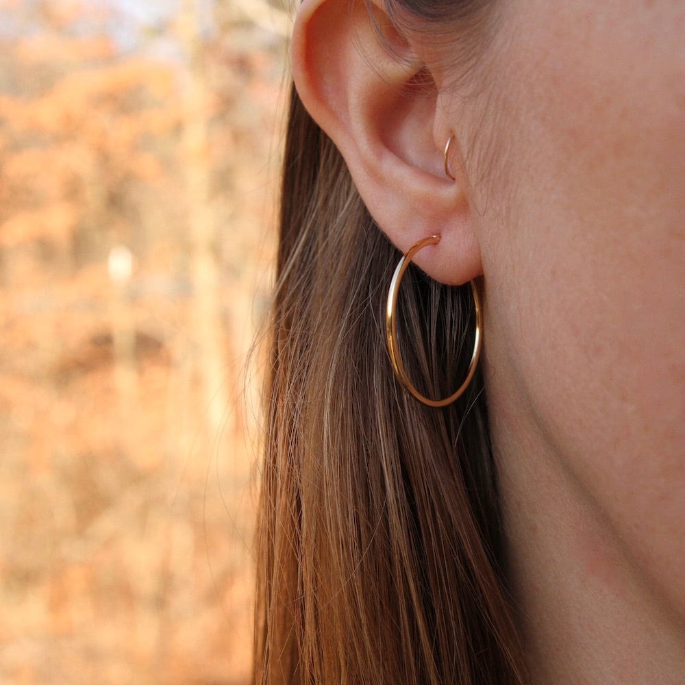 
                      
                        EAR-14K 14k Yellow Gold Tube Hoop
                      
                    