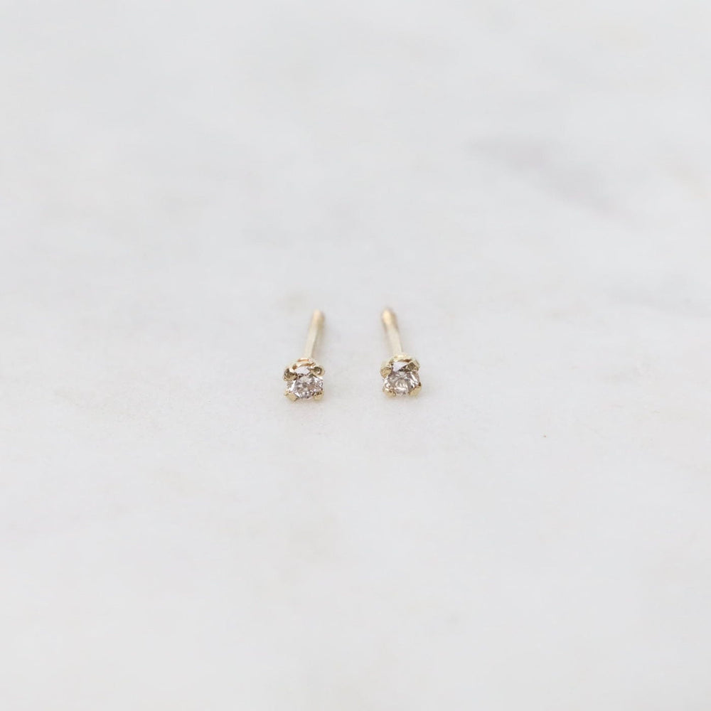 
                      
                        EAR-14K 14k Yellow Mini Diamond Post Earrings
                      
                    