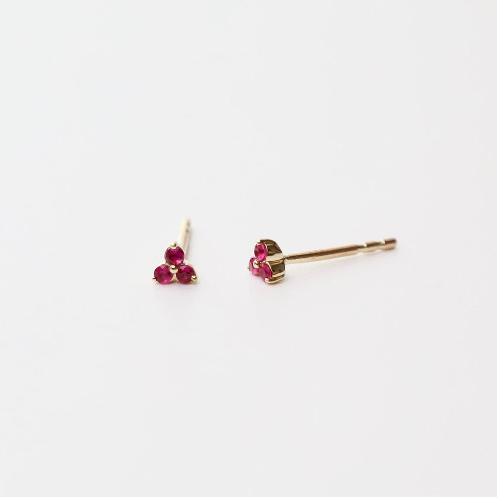 
                      
                        EAR-14K 14K Yellow Mini Trio Ruby Post Earrings
                      
                    