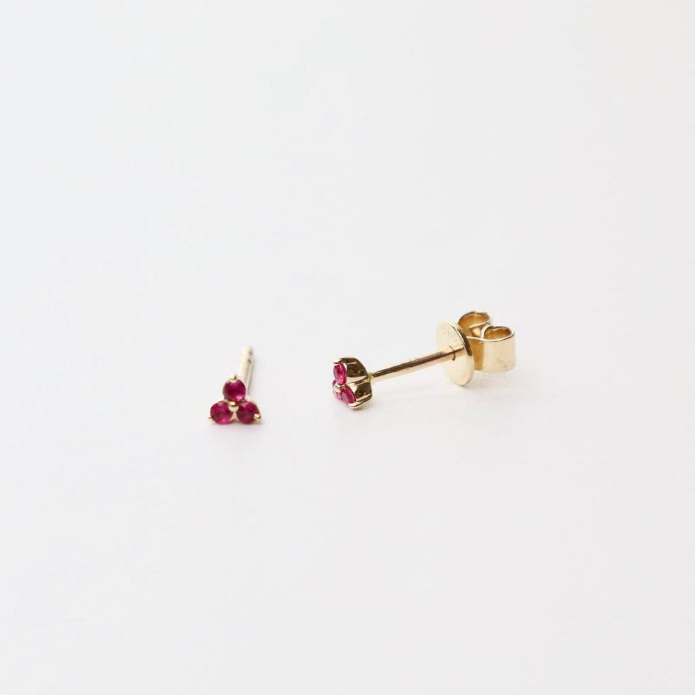 
                      
                        EAR-14K 14K Yellow Mini Trio Ruby Post Earrings
                      
                    