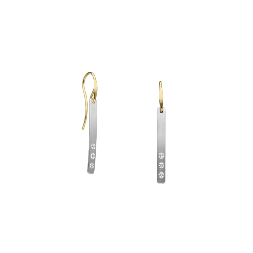 EAR-14K Anticipation Earring with Diamonds