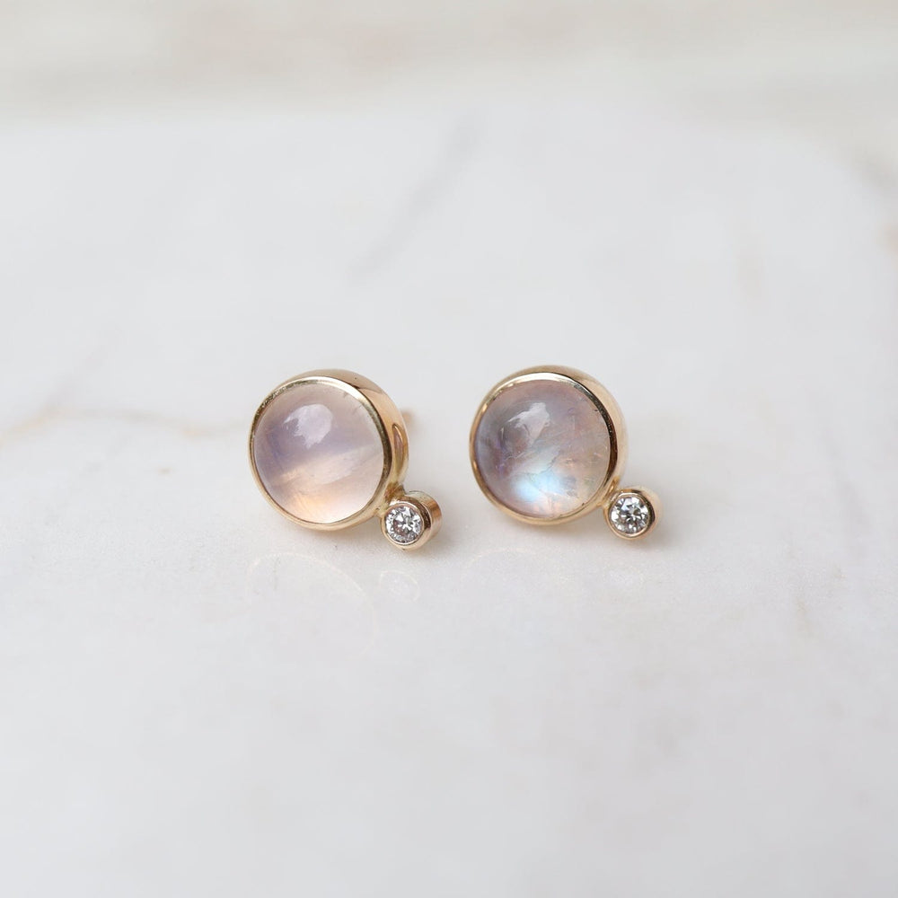 
                      
                        EAR-14K Astral Earrings - Moonstone & White Diamond
                      
                    