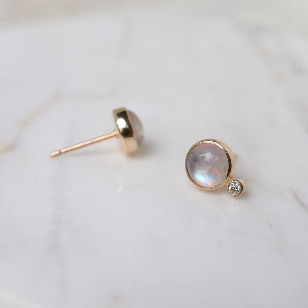 
                      
                        EAR-14K Astral Earrings - Moonstone & White Diamond
                      
                    