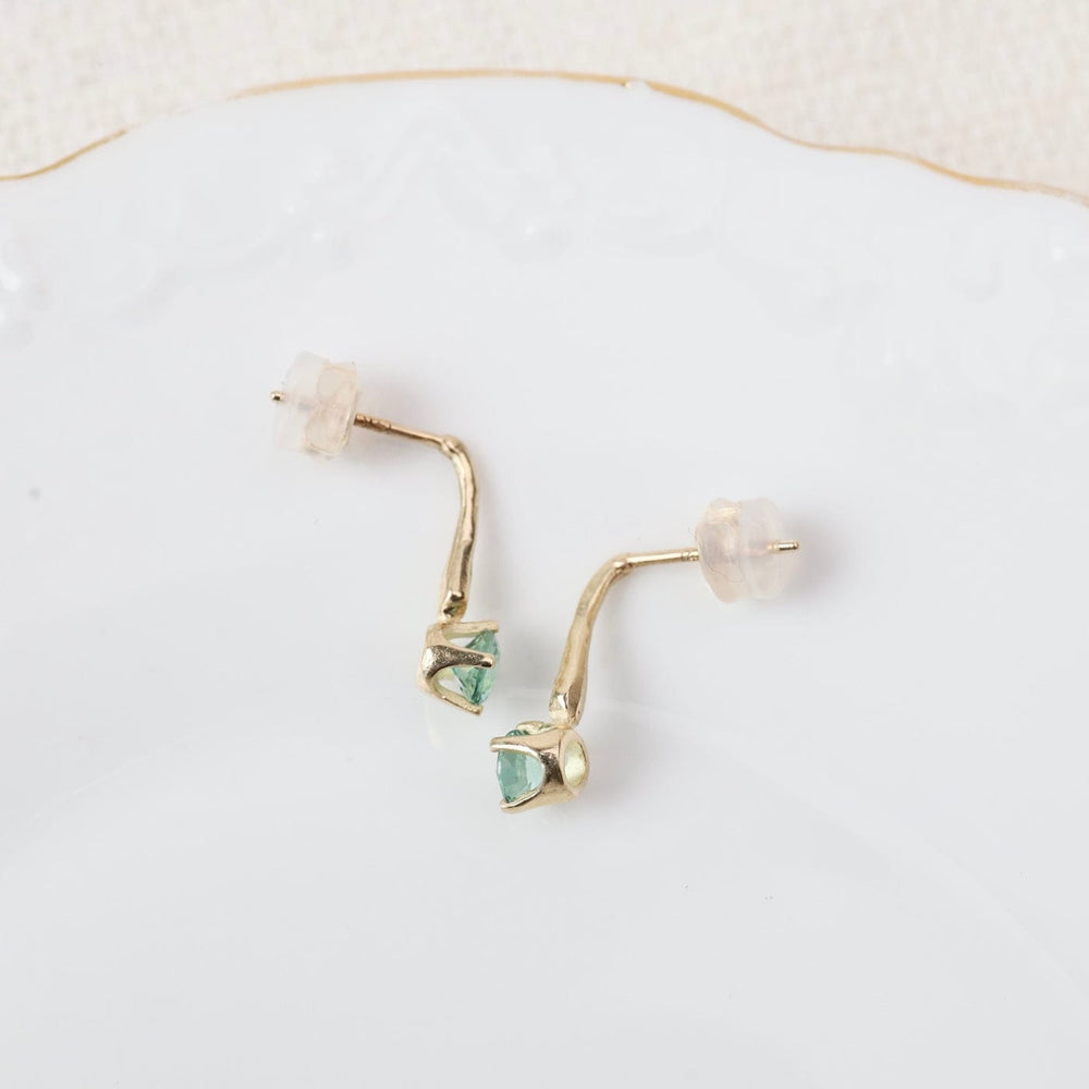 
                  
                    EAR-14K Brilliant Cut Blue Green Tourmaline Earrings
                  
                