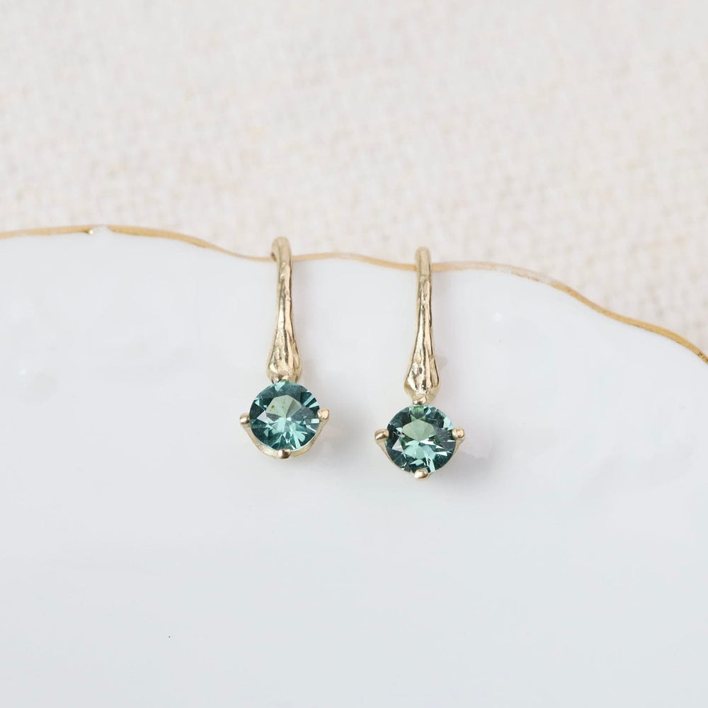 
                  
                    EAR-14K Brilliant Cut Blue Green Tourmaline Earrings
                  
                