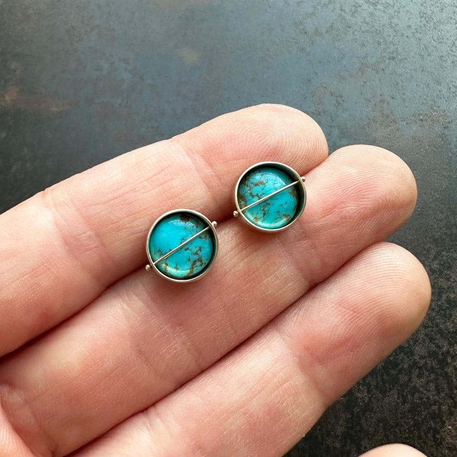 
                  
                    EAR-14K Captured Sierra Turquoise Stud Earrings
                  
                