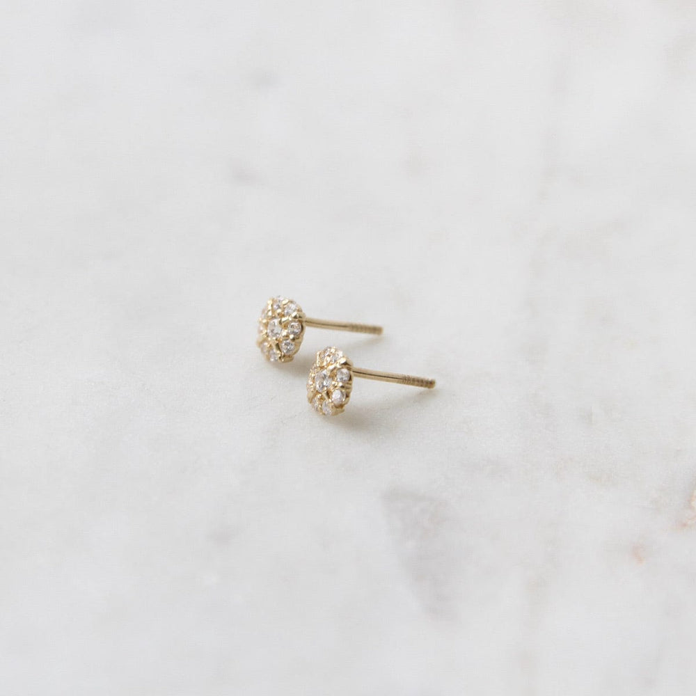 
                      
                        EAR-14K/CZ 14k Yellow Gold CZ Disc Post Earring
                      
                    