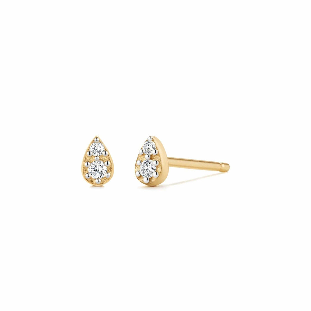 
                      
                        EAR-14K Diamond Pave Teardrop Stud Earrings
                      
                    