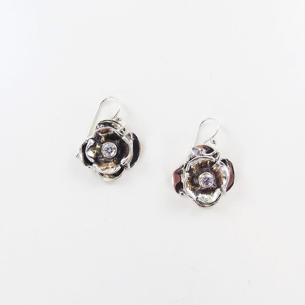 EAR-14K DOUBLE DOGWOOD EARRINGS