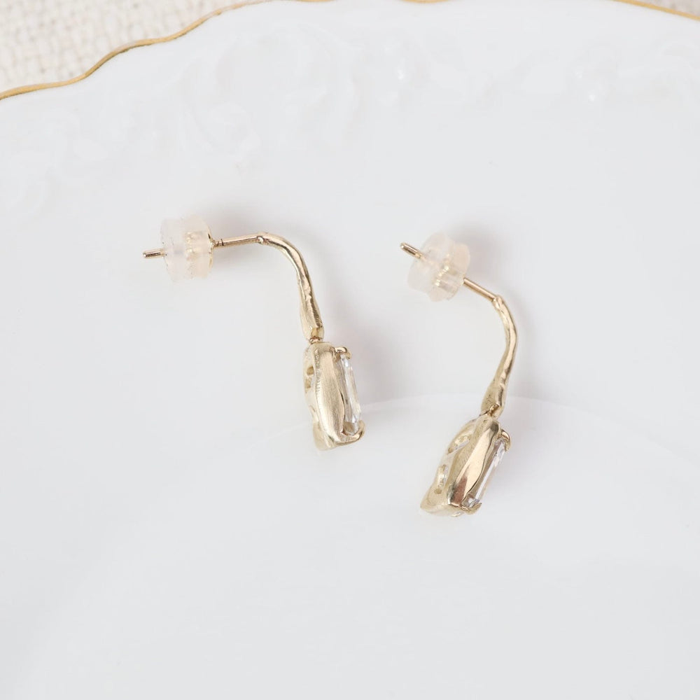 
                  
                    EAR-14K Emerald Cut Lab Grown Diamond Branch Earrings
                  
                