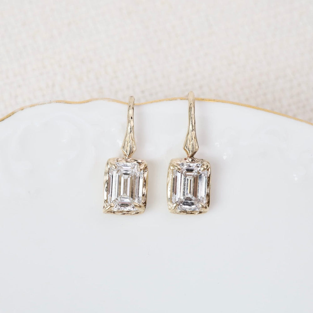 
                  
                    EAR-14K Emerald Cut Lab Grown Diamond Branch Earrings
                  
                