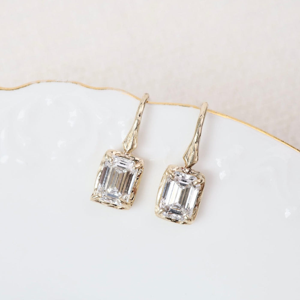
                  
                    EAR-14K Emerald Cut Lab Grown Diamond Branch Earrings
                  
                