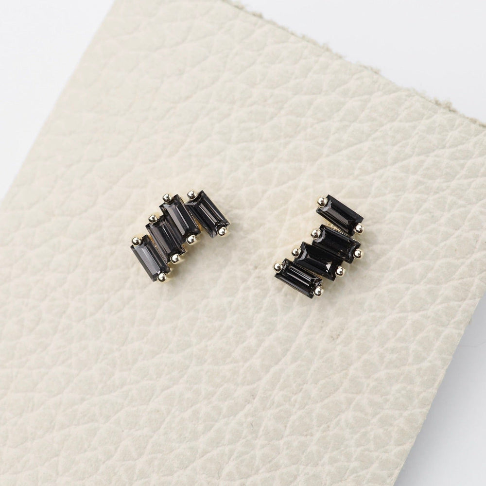 
                  
                    EAR-14K Gold Zig Zag Black Knight Quartz Earrings
                  
                