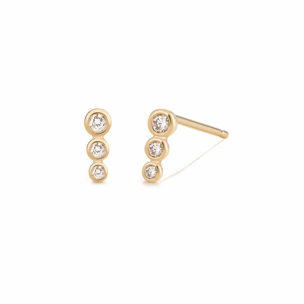 
                      
                        EAR-14K Graduated Bezel Diamond Stud Earrings
                      
                    