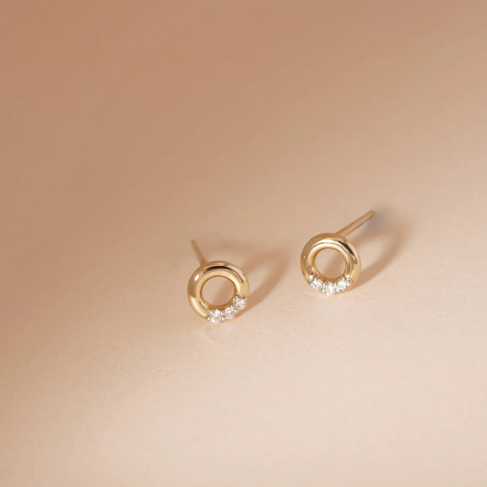 
                      
                        EAR-14K Lena Open Circle Diamond Stud Earrings
                      
                    