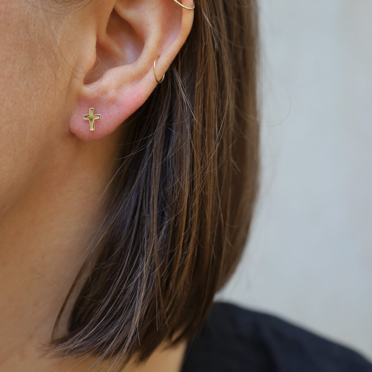 Ania Haie | Silver Cross Earring Charm – Kirkland Jewelry
