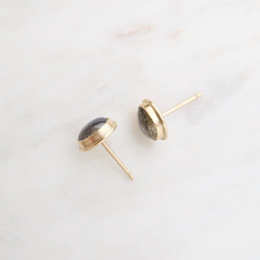 
                  
                    EAR-14K Oval Labradorite Studs
                  
                