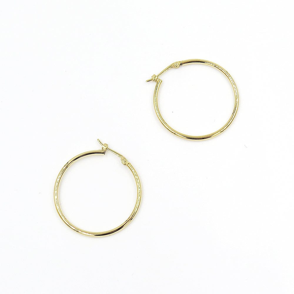 
                      
                        EAR-14K Perfect 14k Gold Hoop
                      
                    