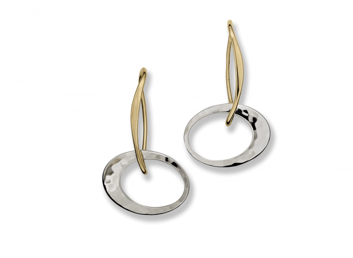 EAR-14K Petite Elliptical Earrings