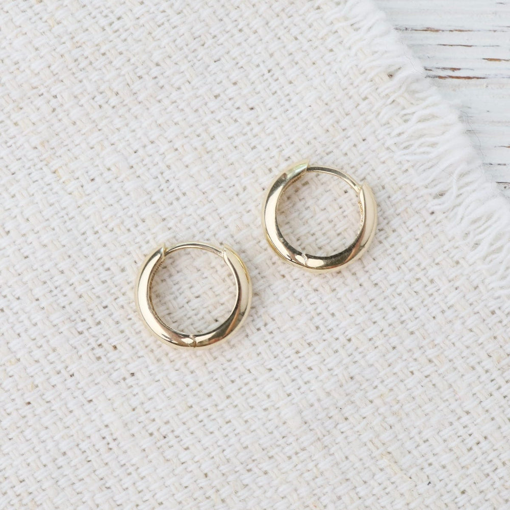 
                      
                        EAR-14K Small 14k Yellow Gold Huggies
                      
                    