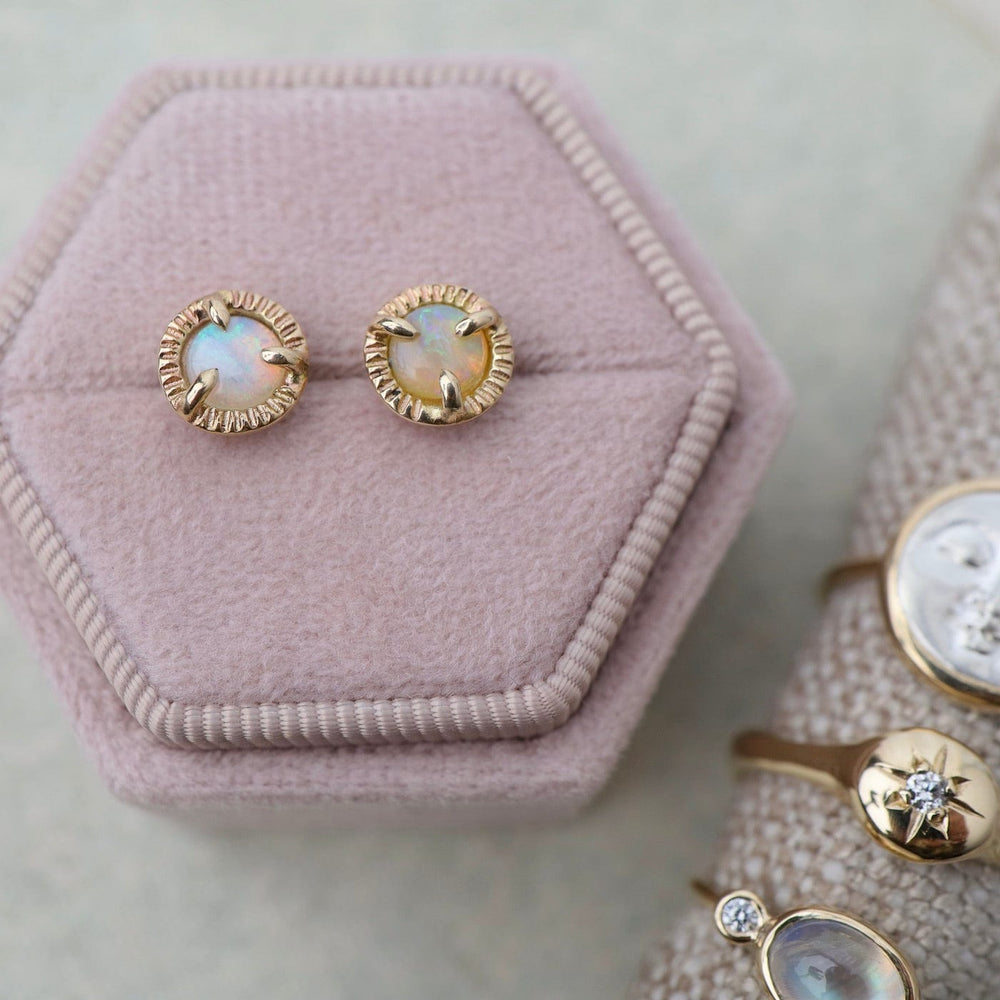 
                      
                        EAR-14K Swell Studs - Opal
                      
                    