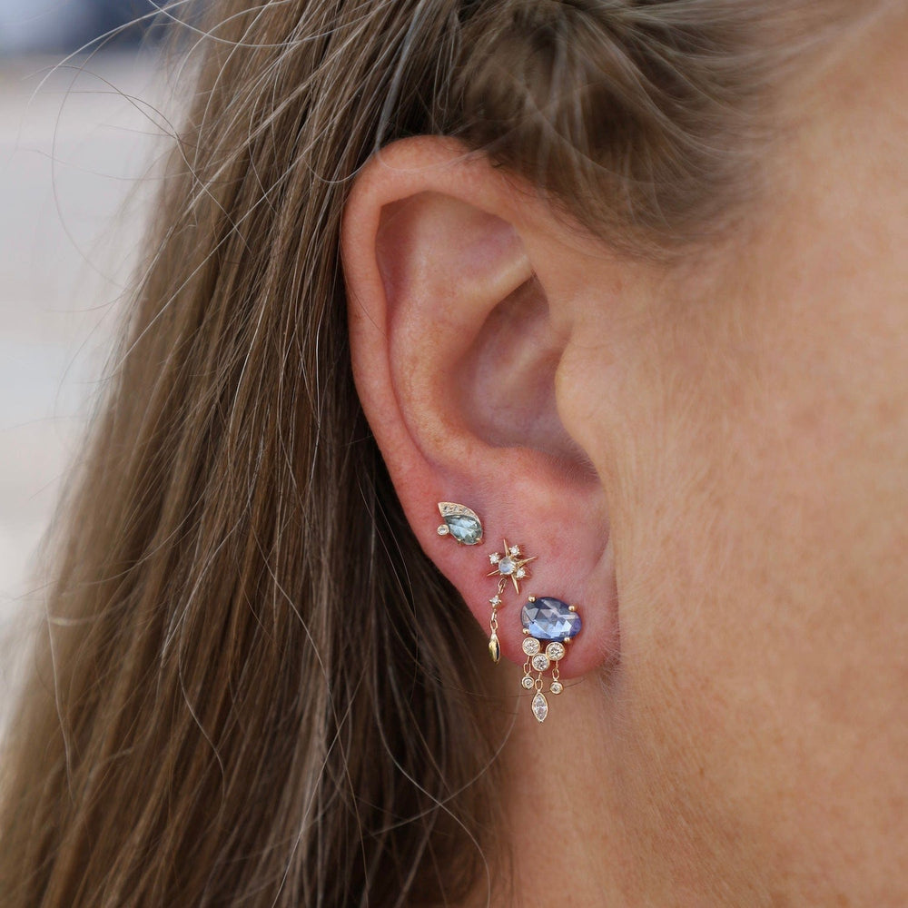 
                      
                        EAR-14K Tanzanite & Diamonds Jellyfish Earring - SOLD AS A SINGLE
                      
                    