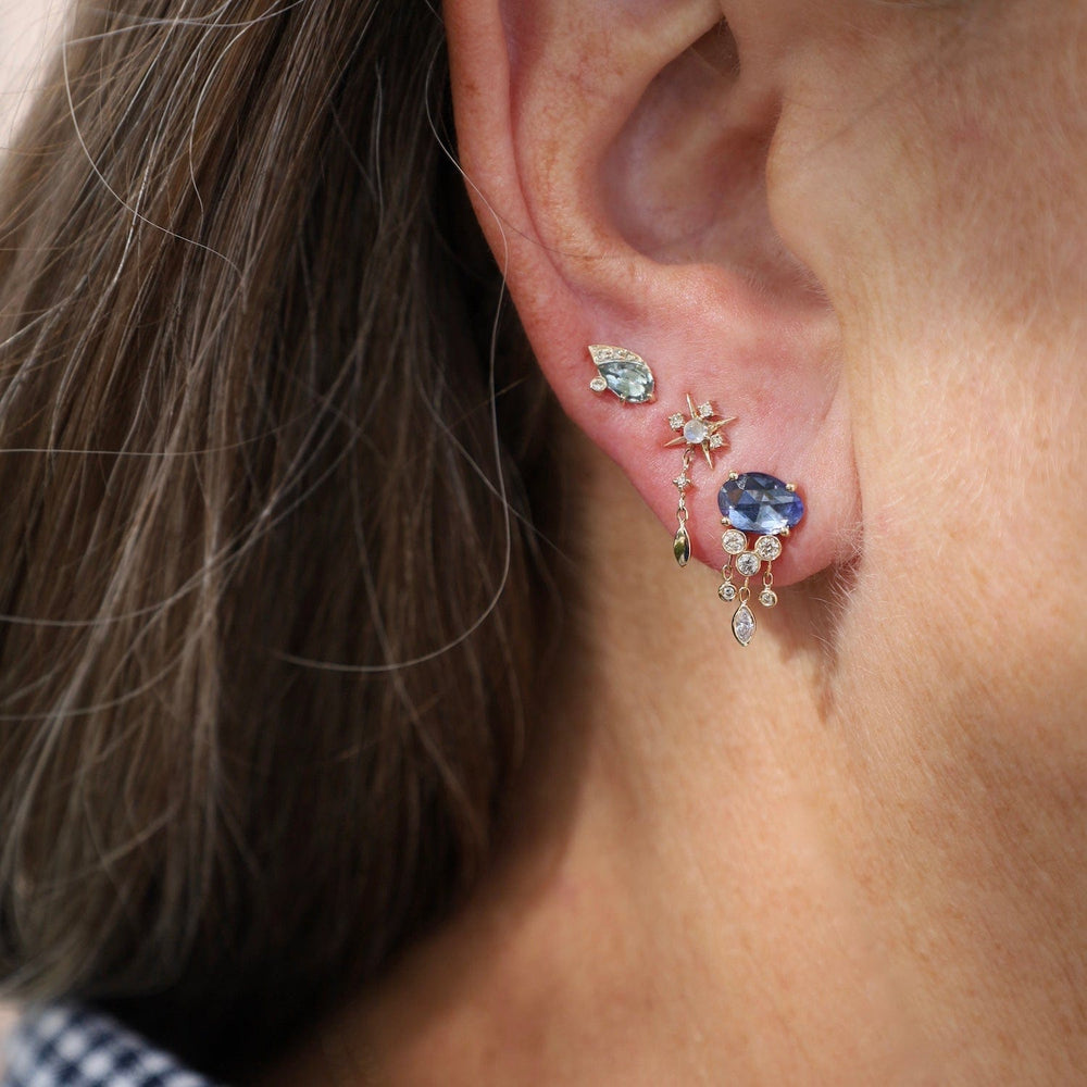 
                      
                        EAR-14K Tanzanite & Diamonds Jellyfish Earring - SOLD AS A SINGLE
                      
                    