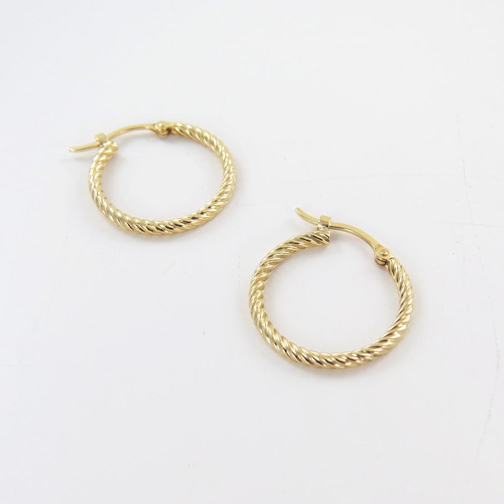 
                      
                        EAR-14K TWIST TUBE HOOPS
                      
                    