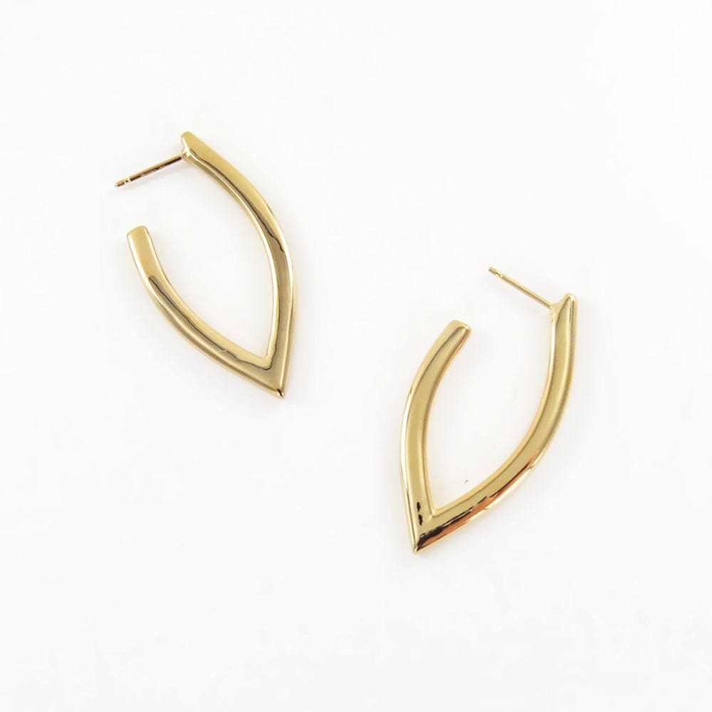 
                      
                        EAR-14K "V" SHAPED HOOPS
                      
                    