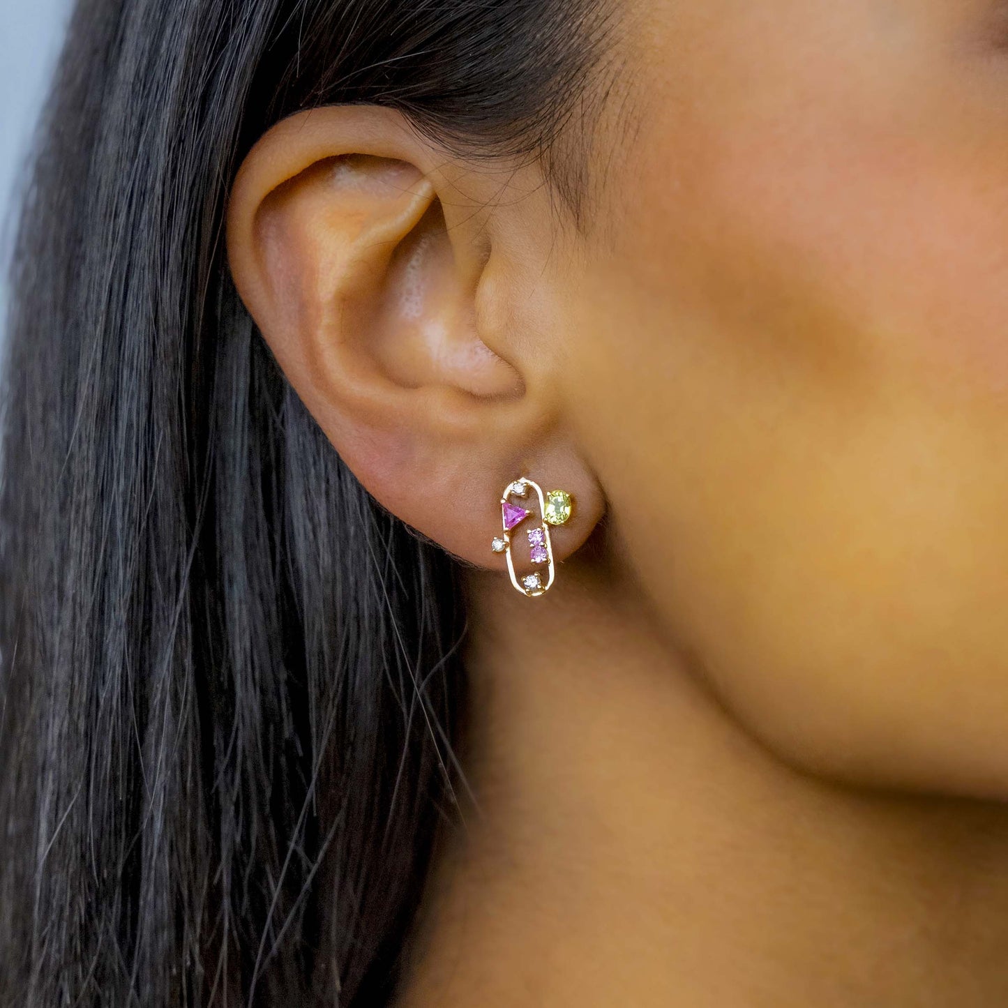 EAR-18K 18k Gold Ishtar Earrings