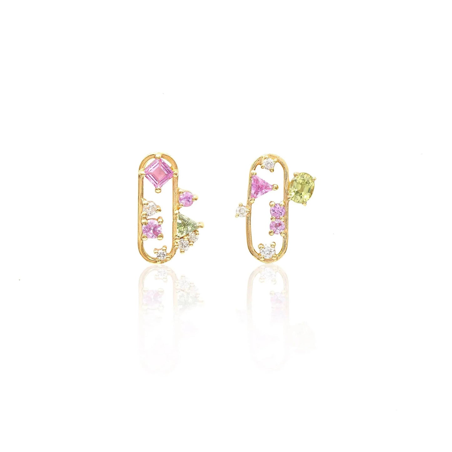EAR-18K 18k Gold Ishtar Earrings