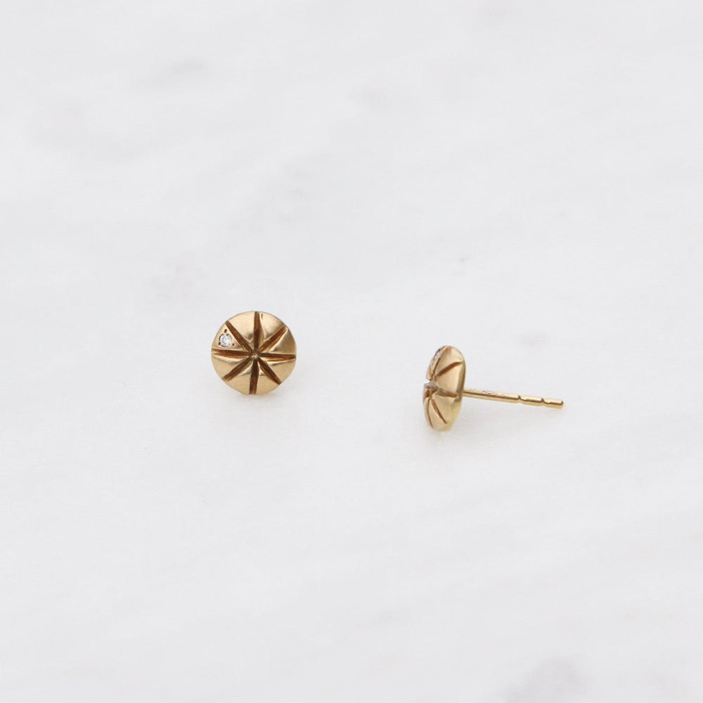 
                  
                    EAR-18K 18k Round Stud Earrings with Diamonds
                  
                