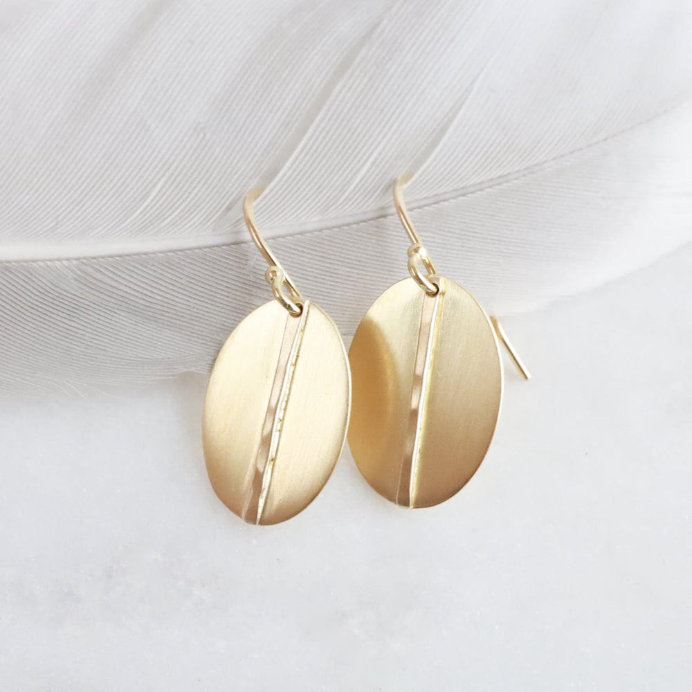 
                  
                    EAR-18K 18k Small Mod Oval Earrings
                  
                