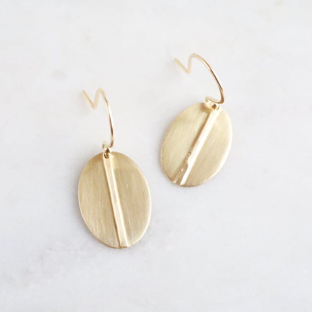 
                  
                    EAR-18K 18k Small Mod Oval Earrings
                  
                