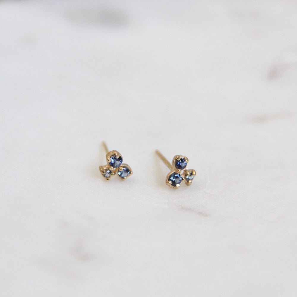 
                      
                        EAR-18K Cluster Trio Sapphire Earrings
                      
                    