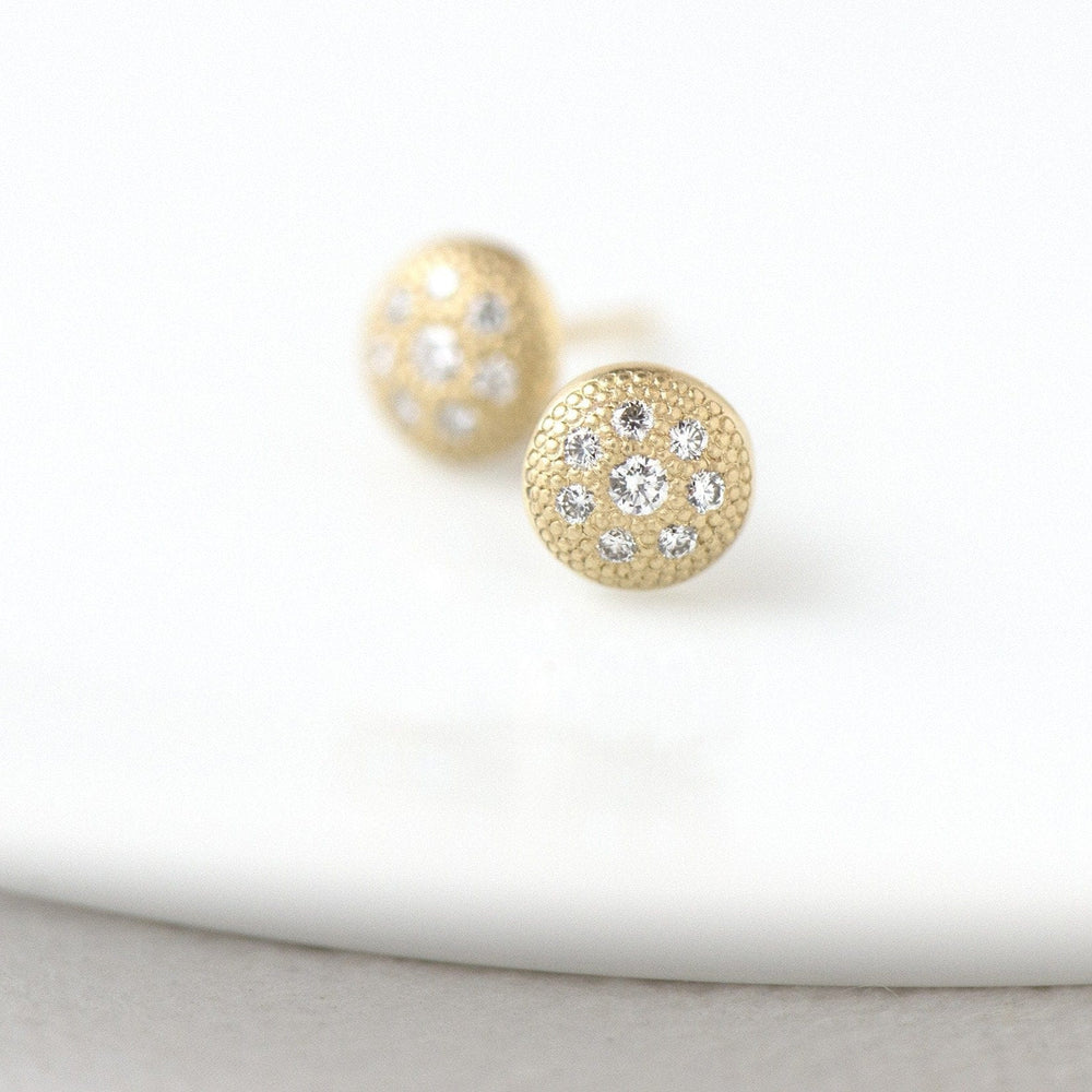 
                      
                        EAR-18K Diamond Stardust Button Stud Earrings
                      
                    