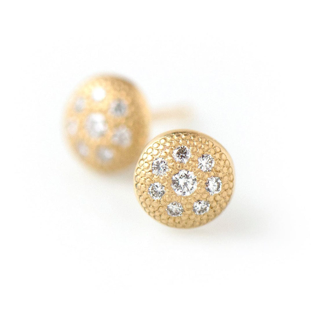 
                  
                    EAR-18K Diamond Stardust Button Stud Earrings
                  
                