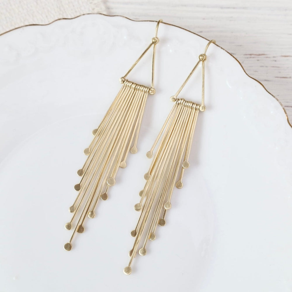 
                  
                    EAR-18K Fringe Chandelier Earrings
                  
                