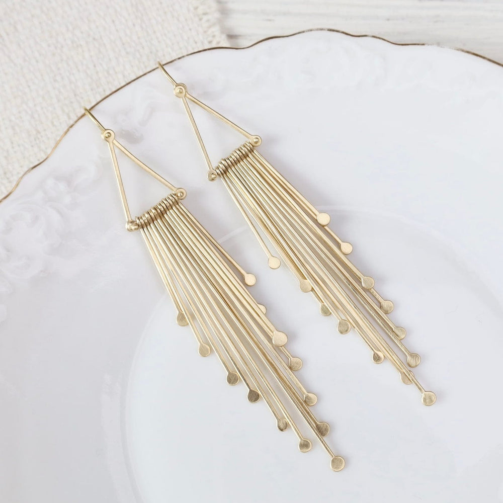 
                  
                    EAR-18K Fringe Chandelier Earrings
                  
                