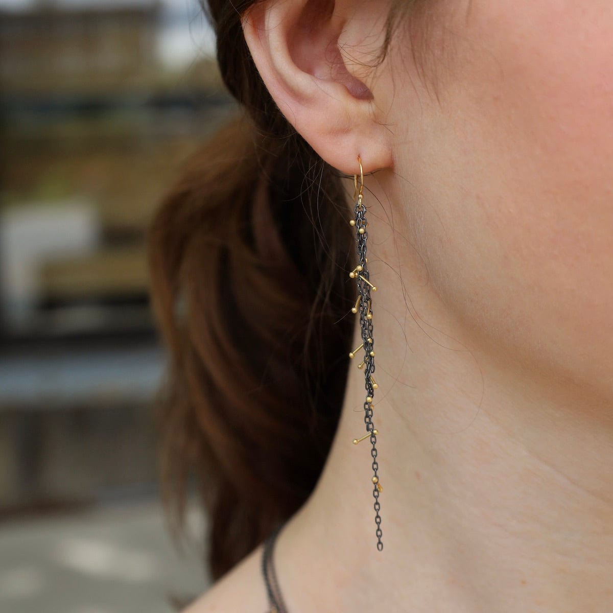 EAR-18K Fringe Earrings