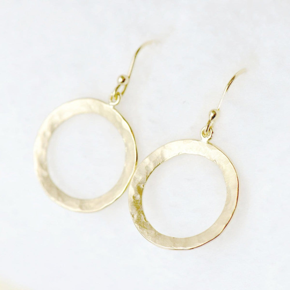 
                  
                    EAR-18K Hammered Open Disc Hook Earrings
                  
                