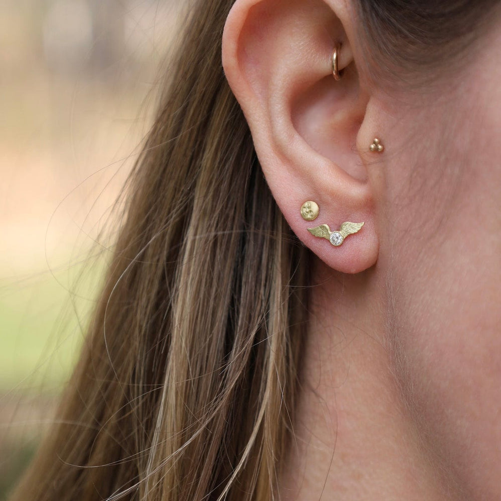 
                      
                        EAR-18K Invisible Moonface Stud Earrings
                      
                    