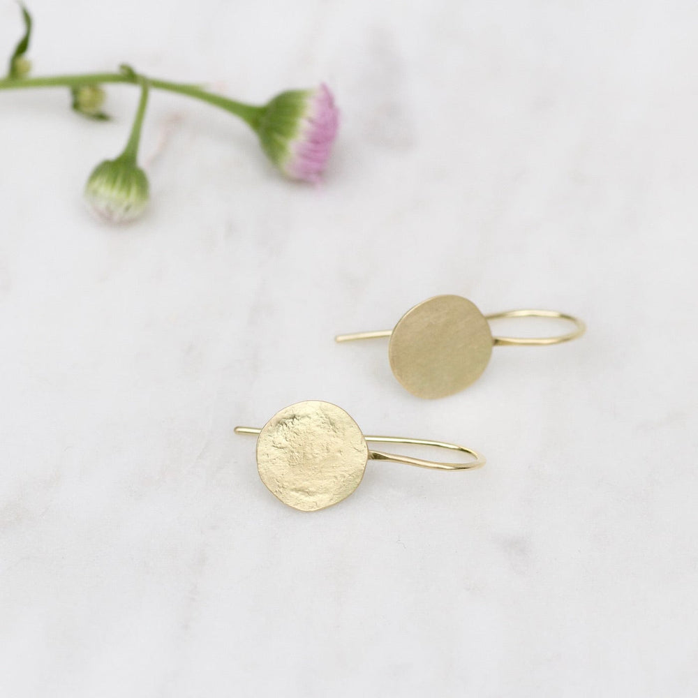 
                      
                        EAR-18K Parchment Disk Earrings
                      
                    