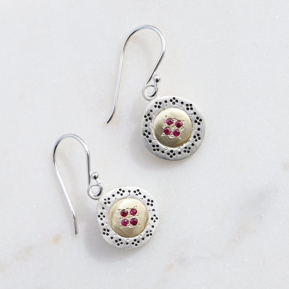 
                      
                        EAR-18K Ruby Harmony Four Star Earrings
                      
                    