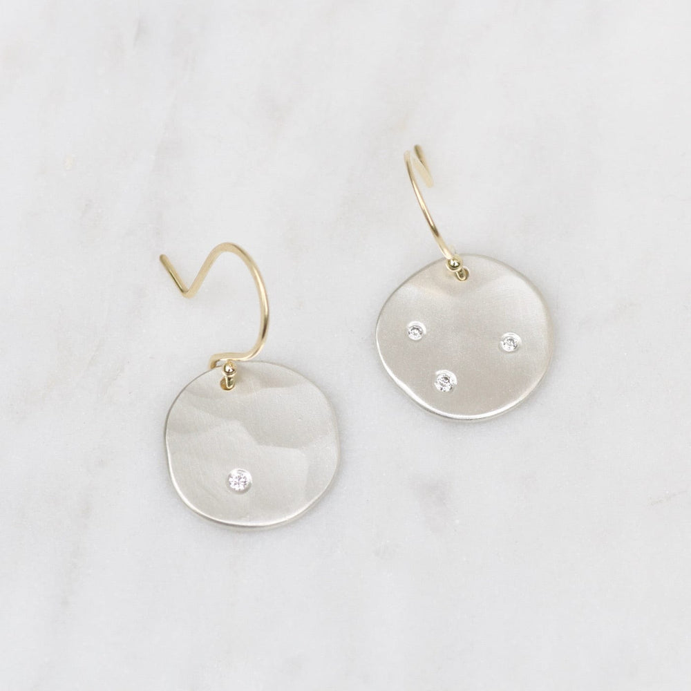 EAR-18K Silver Ursa Minor Earrings