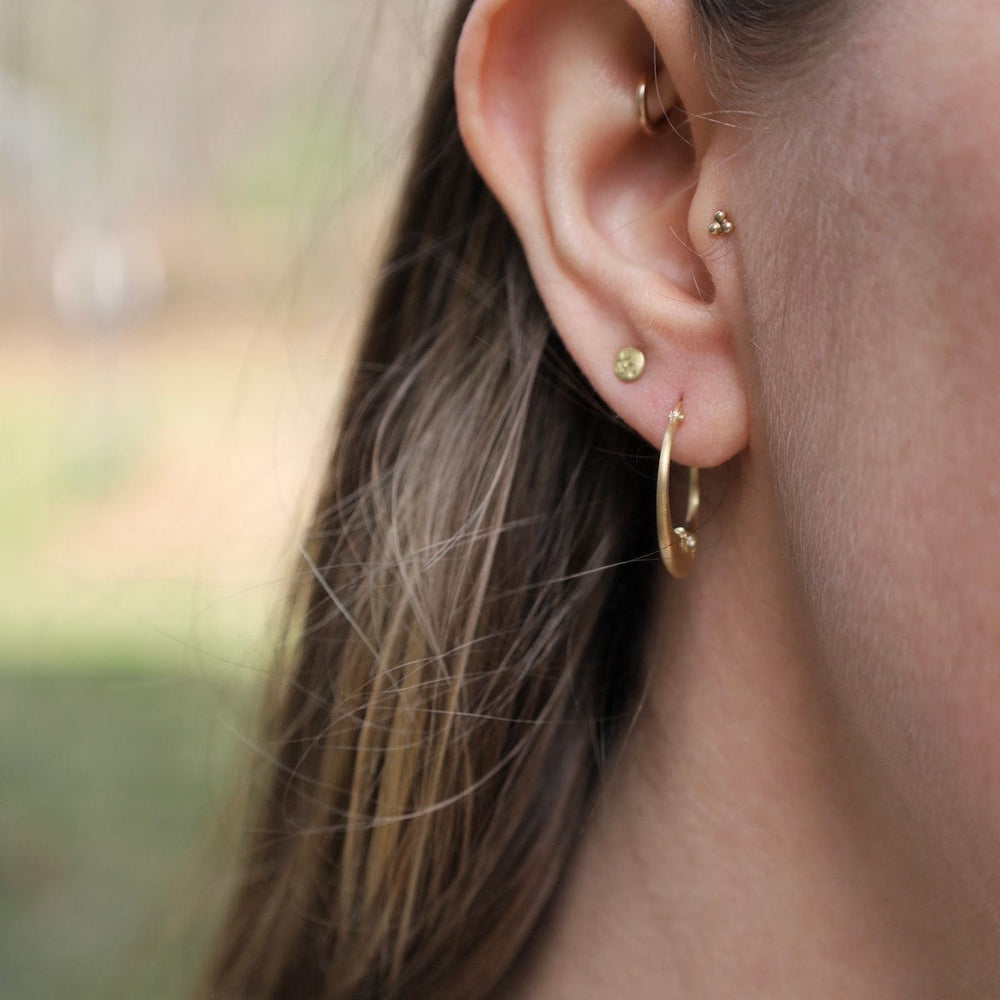 
                      
                        EAR-18K Small Crescent Moon Hoop Earrings
                      
                    