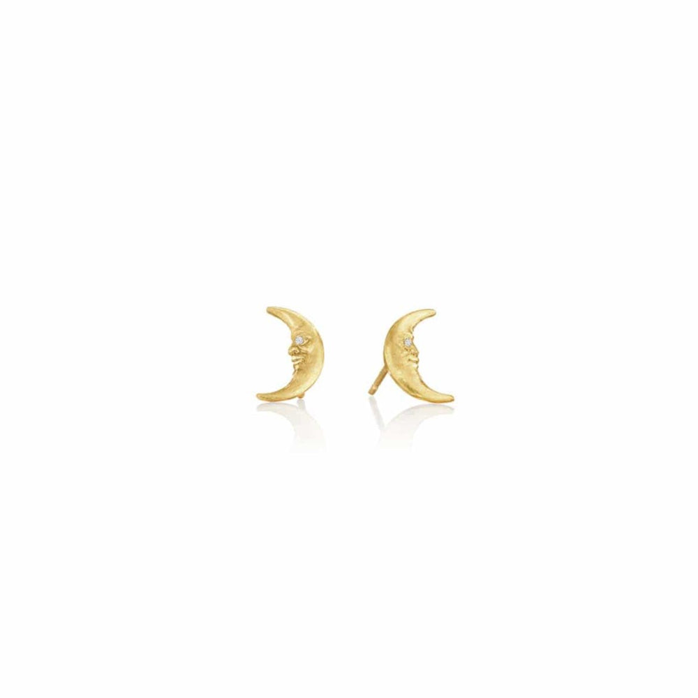 
                      
                        EAR-18K Tiny Crescent Moonface Stud Earrings
                      
                    